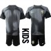 Brasilien Målvakt Replika Babykläder Hemma matchkläder barn VM 2022 Korta ärmar (+ Korta byxor)
